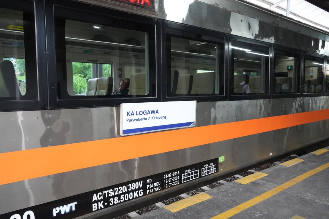 KAI Daop 9 Jember Hadirkan Kereta Eksekutif pada KA Logawa: Perjalanan Ketapang – Purwokerto Kini Semakin Mewah dan Nyaman