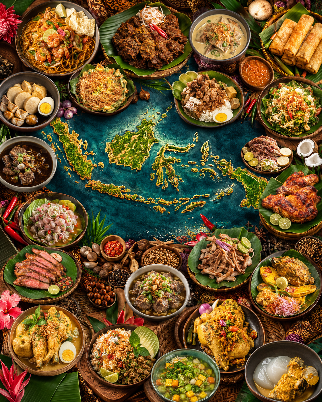 Ragam Kuliner Nusantara dan Ciri Khas Tiap Provinsi Indonesia